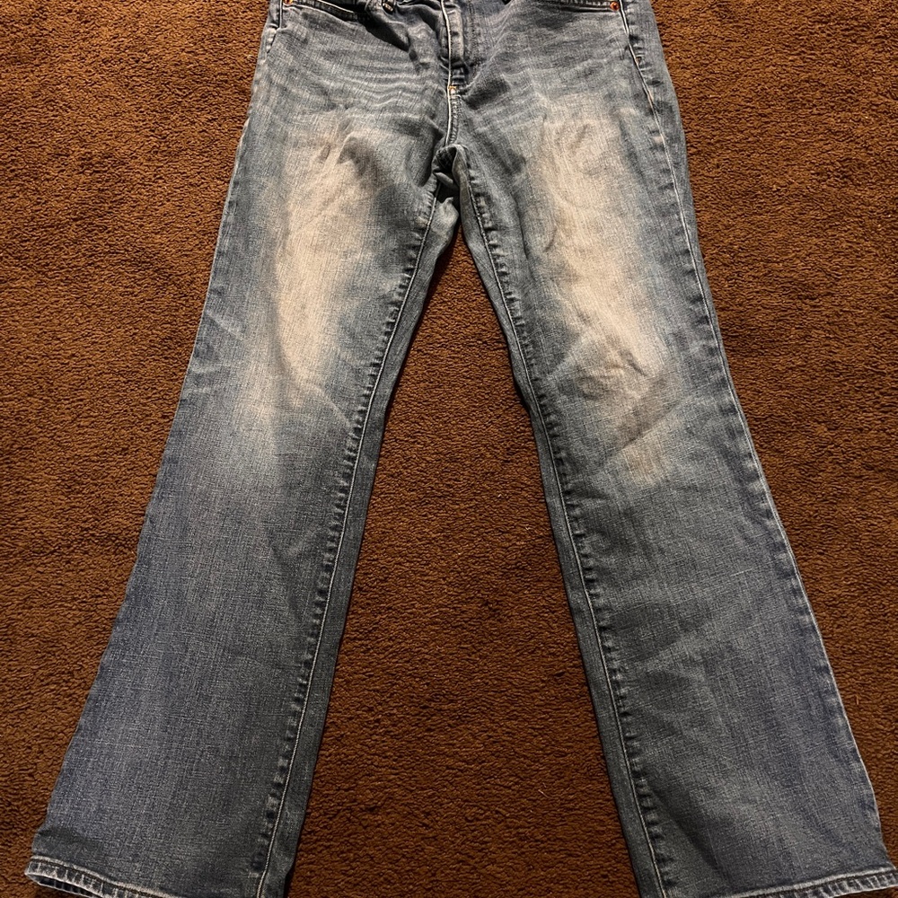 GAP Women's Flare Jeans in Light Blue